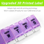 Extra Large Weekly Pill Organizer 2 Times a Day - Image 4