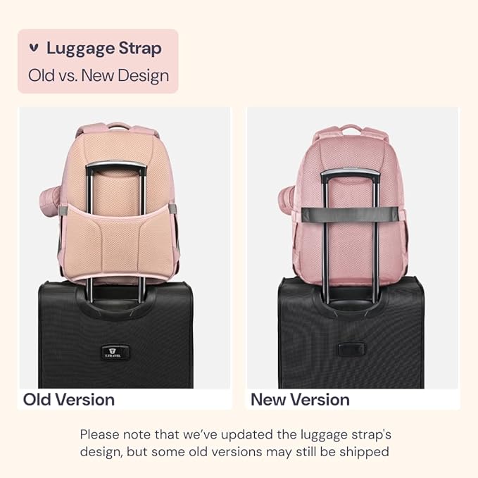 BabbleRoo Diaper Bag Backpack, Travel Backpack - Image 3
