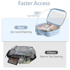 PACKISM Floral Texture Lace TSA Approved Toiletry Bag - Image 6