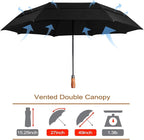Lejorain Large Folding Golf Umbrella - Image 2