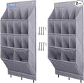 FENTEC 2 Pack Over the Door Shoe Organizer, Hanging Shoe Organizer Rack by Fentec