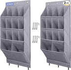 FENTEC 2 Pack Over the Door Shoe Organizer, Hanging Shoe Organizer Rack by Fentec