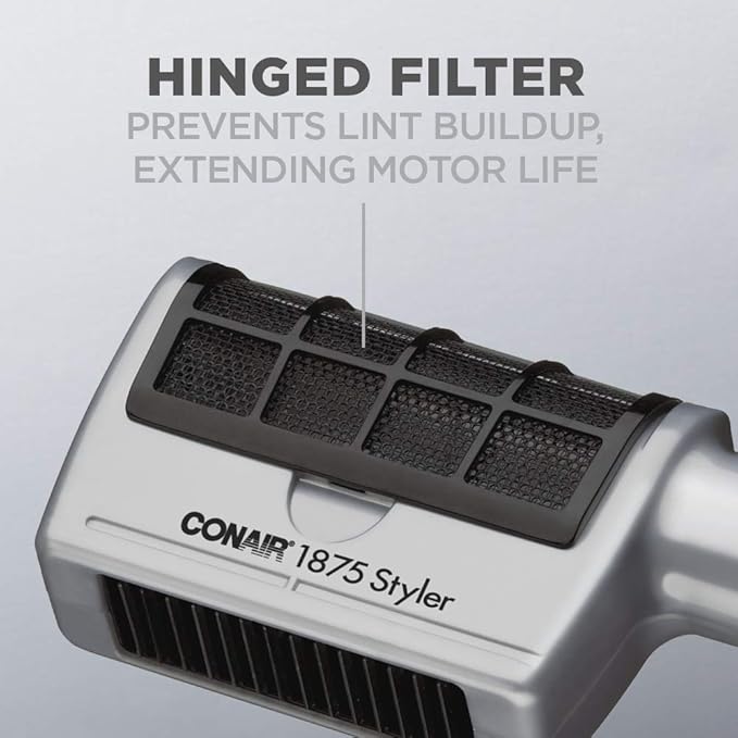 Conair 3-in-1 Styling Hair Dryer,1875W Hair Dryer with 3 Attachments,(Pack of 4)