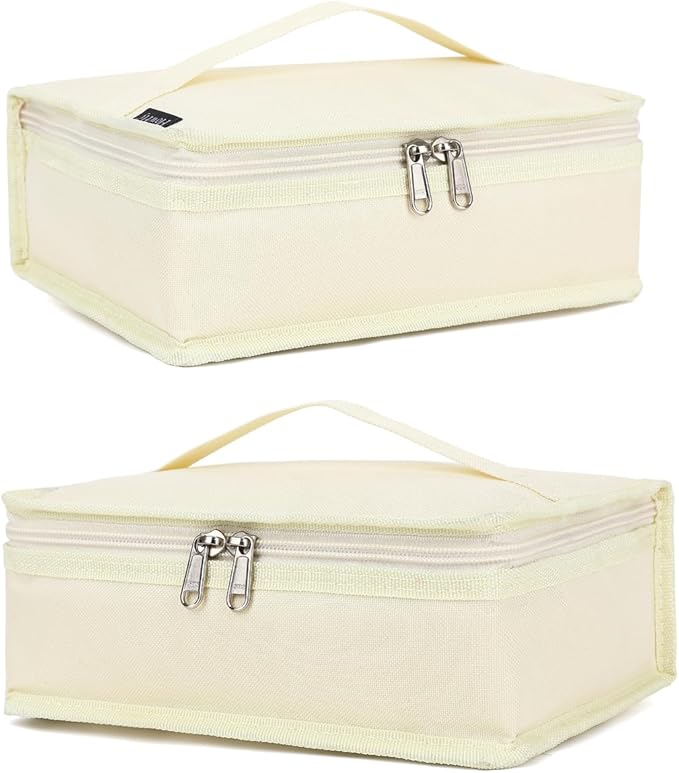 FlowFly Small Insulated Lunch box Portable Soft Bag Mini Cooler Thermal Meal - Image 7