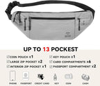 Travel Money Belt for Men and Women hidden slim passport holder - Image 5