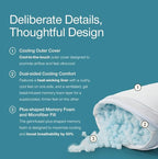 Coop Home Goods Cool+ Cut-Out Adjustable Pillow King - Image 3