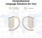 M9 Language Translator Earbuds Open-Ear Headphones Support 144 Languages & - Image 2