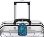 2Pcs Glowing Mandala Themed Luggage Tags - Image 6
