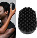 Rubber Curling Hair Brush - Twist King Sponge for Afro Hair, Washable Curl Sponge Styling Tool (Dense Tooth)