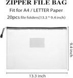 Sooez 20 Pack Mesh Zipper Pouch - Image 6