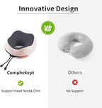Thickened Travel Neck Pillow for Airplanes for Women, Adjustable Right Amount - Image 7