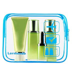 Lermende 2pcs Clear Toiletry Bag TSA Approved Travel Bag, Carry On - Image 5