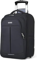 Rolling Backpack for Adults, 18 Inch Waterproof Carry-on Back pack by Lekespring