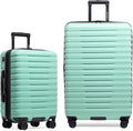 U.S. Traveler Boren Polycarbonate Hardside Rugged Travel Suitcase Luggage by USTraveler