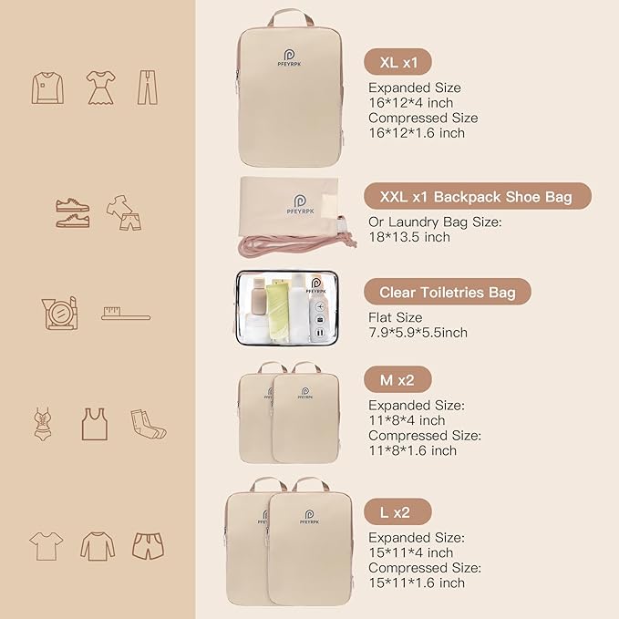 Lightweight Compression Packing Cubes - Image 2