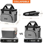 OPUX Soft Cooler Bag, Insulated Collapsible Lunch Cooler Bag - Image 4