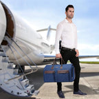 Convertible Garment Bag with Toiletry Bag, Modoker Carry on Garment Duffel Bag - Image 6