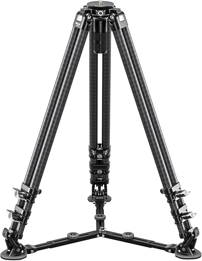 Leofoto LVC-253C+BV-20 Video Tripod, Twin Leg, Integrated Bowl, Leveling Base - Image 3