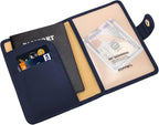ZOPPEN Passport Holder Women Men, Passport Cover Travel Wallet Rfid Blocking - Image 3