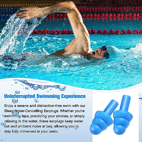 200 Pairs Ear Plugs Bulk (Blue)