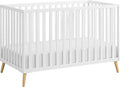 Oxford Baby Cozy Nest Convertible Island Crib, Snow White/Natural by OxfordBaby