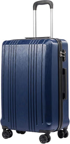 Coolife Luggage PC+ABS Hardshell Suitcase by COOLIFE