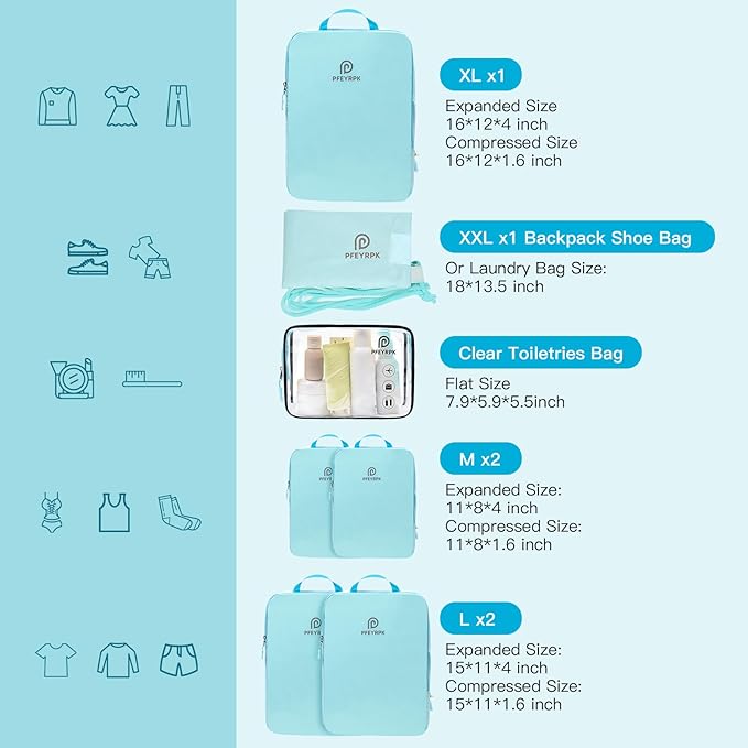 Lightweight Compression Packing Cubes - Image 3