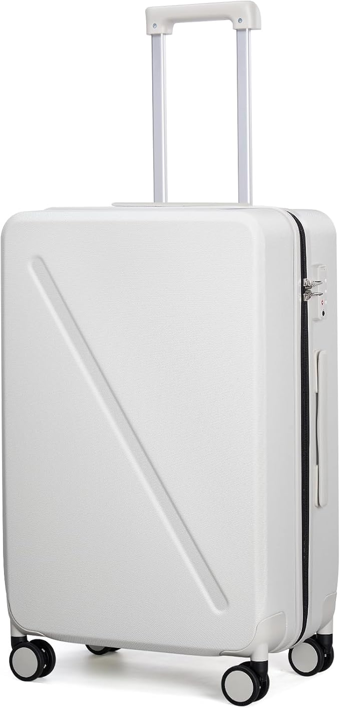 MILADA Checked Luggage, 24 Inch Suitcases by MILADA