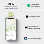Reyke Smart Tag, Air Tracker Luggage Tracker, Works - Image 7