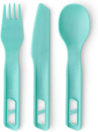 Sea to Summit Passage Camp Cutlery Set, Spoon and Knife, Aqua Sea Blue by SeaToSummit