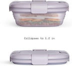 STOJO Collapsible Sandwich Box – 24oz, Reusable Food Storage Container - Image 2