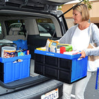 Collapsible Storage Bins (Royal Blue / 62l - 1 Pack)