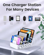 Charging Station for Multiple Devices Apple, CREATIVE DESIGN 50W Multi Charger - Image 5
