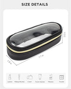 Clear Makeup Bag Small, TSA Approved Portable Toiletry Bag - Image 5