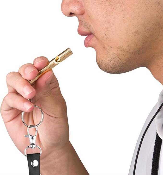Emergency Whistle, High Pitch Double Tubes - Image 5
