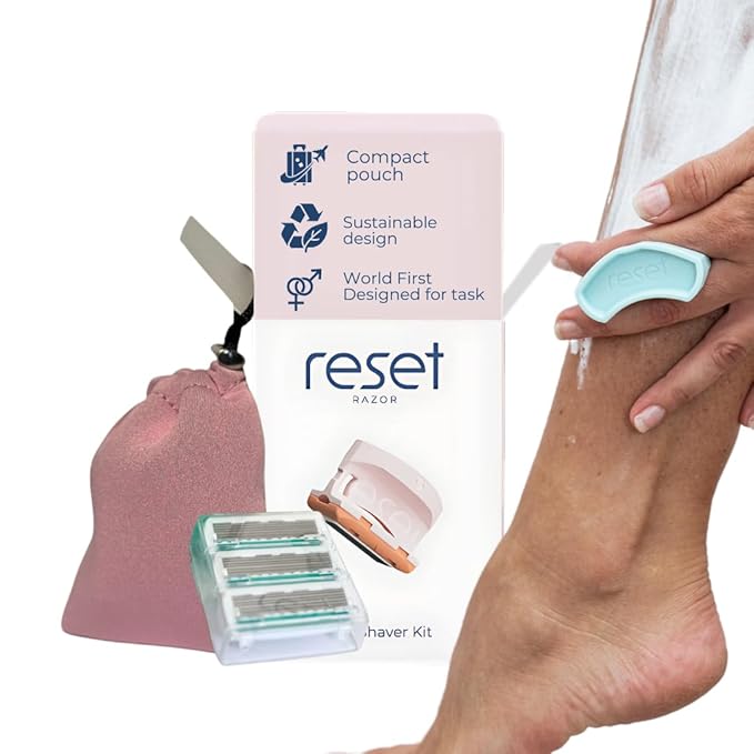 Reset Razor – Travel Razor for men and women who body shave | Compact, by ResetRazor