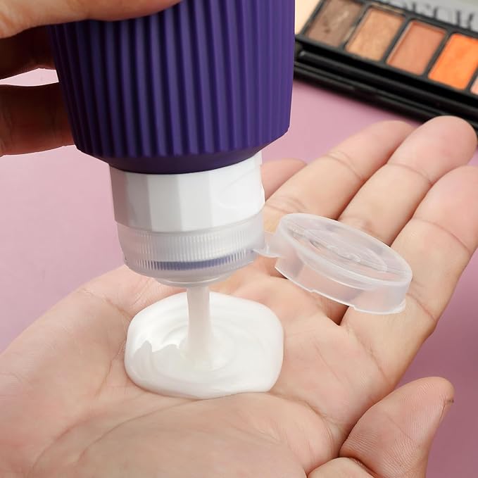 16 Pack Travel Bottles for Toiletries, Large 6oz Silicone Travel Containers - Image 3