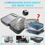 Vacuum Backpack Travel with Pump, 40L Expandable Carry on Compression Backpack - Image 4