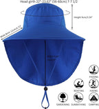 Home Prefer Outdoor UPF50+ Sun Hat Wide Brim Mesh Fishing Hat - Image 2
