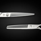 Saki Ha Professional Hair Shears Set 6.0 Inch - Includes Hair Scissors, Thinning Shears and Razor - Handmade from Japanese Steel