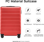 Carry on Luggage 22 X 14 X 9 Airline Approved, 20 Inch Luggage - Image 2