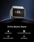 Laifen P3 Pro 3-Blade Electric Shaver, Dual Linear High-Speed Motors 12 - Image 2