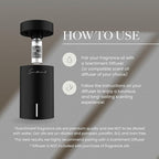 Scentiment Diffuser Oil - Amalfi Coast | Aromatherapy Fragrance | Inspired by Luxury Five Star Hotels | Notes of Bergamot, Lemongrass, Jasmine, Lily, Magnolia & Koa Wood (500 mL)
