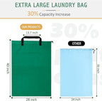 Extra Large Laundry Bag With Handles, Heavy Duty, Travel Laundry Bag - Image 2