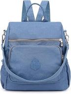 MINTEGRA Women Shoulder Backpack Multi-Pocket Nylon Purse Large Capacity by MINTEGRA