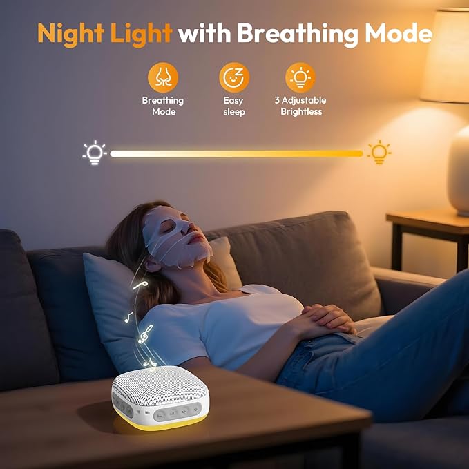 Portable Sound Machine for Travel, Mini Noise Machine - Image 4