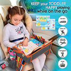 Kids Car Seat Travel Tray (ORANGE)