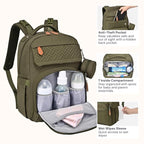 BabbleRoo Diaper Bag Backpack, Travel Backpack - Image 6