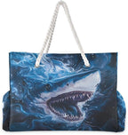 senya Large Beach Bags Totes Canvas Tote Shoulder Bag Soft Wave Water Resistant - Image 2