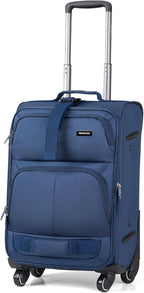Hanke 20 Inch Softside Expandable Carry On Luggage by Hanke